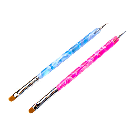 FLORBAUTY Nail Art Brush Set B126 Dotting Pen