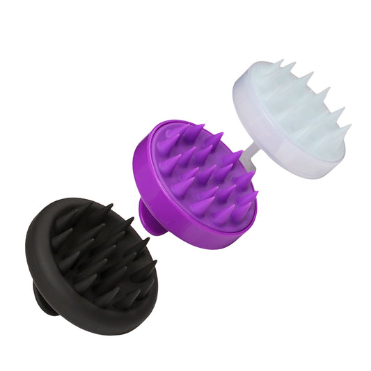 Soft Silicone Hair Scalp Massager Shampoo Brush-C102